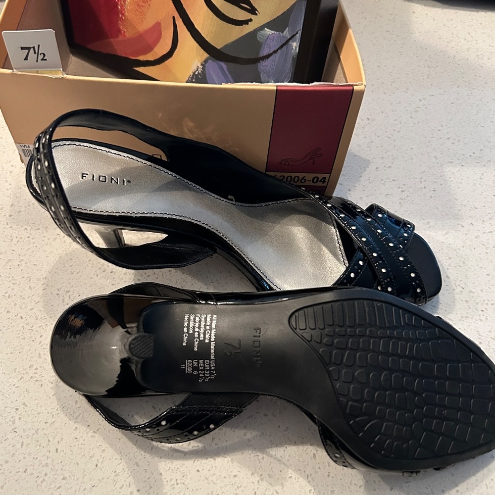 HEELS - SLINGBACK - OPEN TOE - Picture 3 of 4
